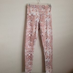 DYI snake print tights